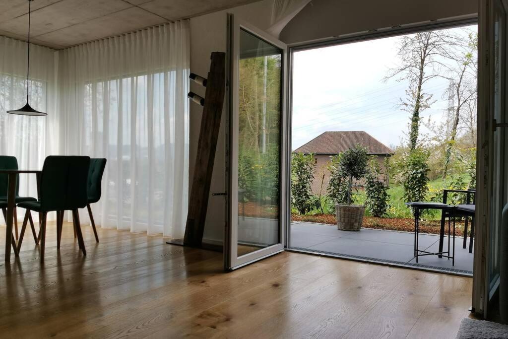 Moderne Ferienwohnung Rhenum Mit Wallbox Waldshut-Tiengen Exterior photo